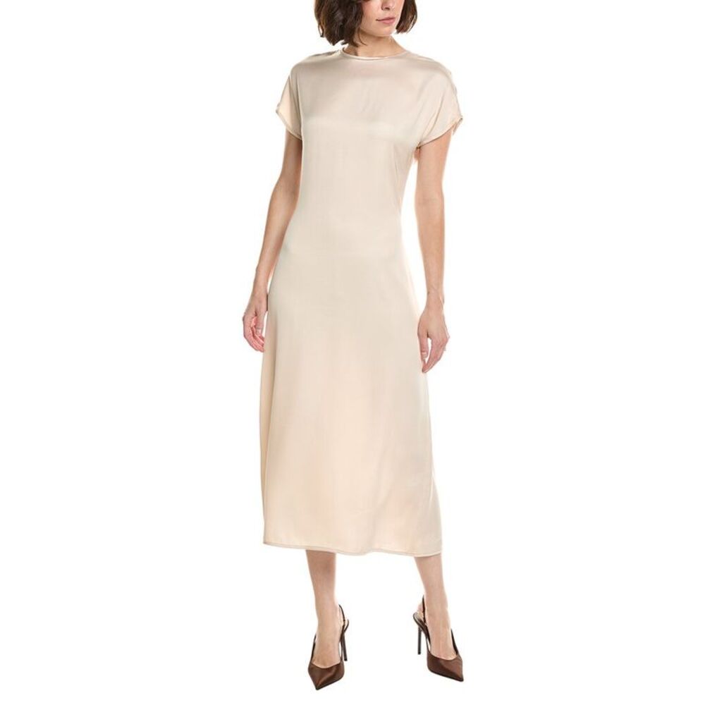 Peserico Womens  Midi Dress, Green